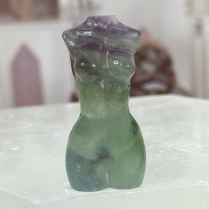 Fluorite Goddess Body Carving -FMC4